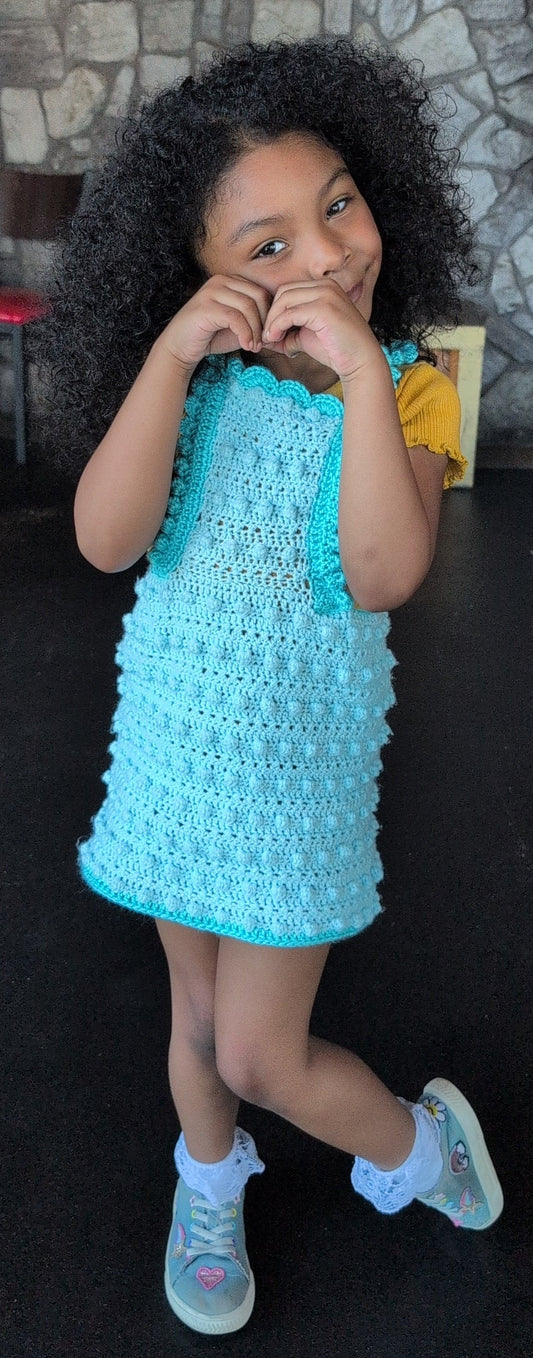 Girls Bibb Bobble Dress